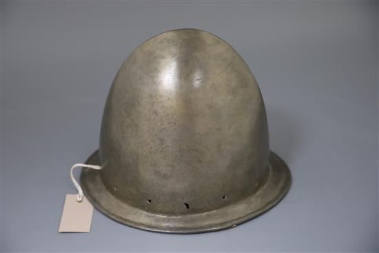 An Italian infantry helmet cabaset c.1580,